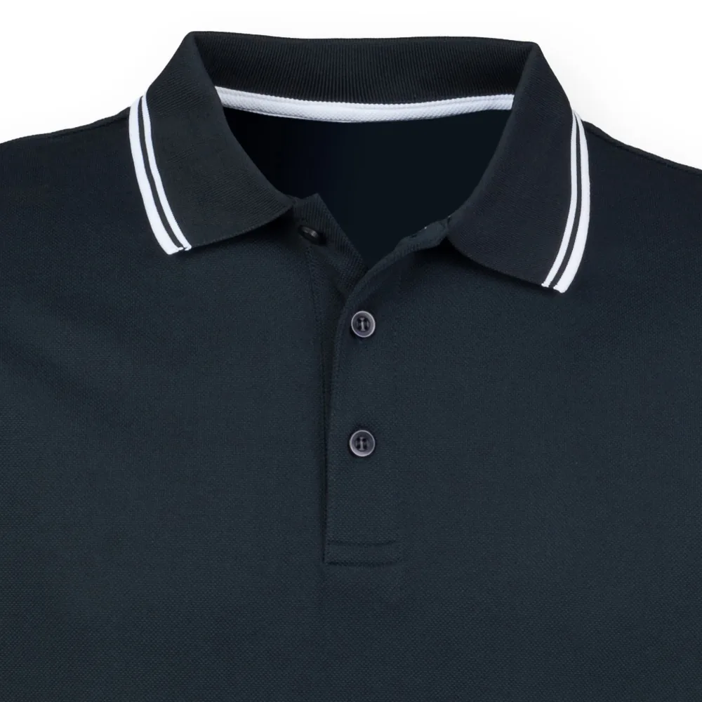 Men´s Coolplus® Short Sleeved Tipped Polo Shirt – Image 6