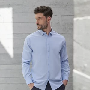 Men´s Long Sleeved ´Cotton Feel´ Coolplus® Shirt