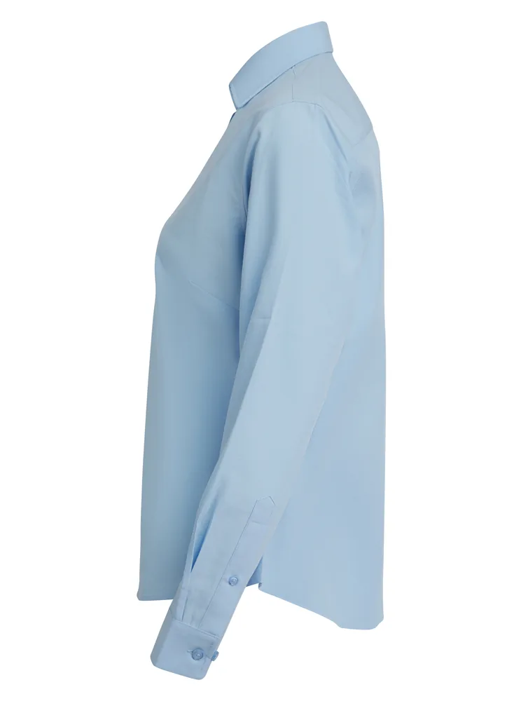 Ladies´ Long Sleeved ´Cotton Feel´ Coolplus® Shirt – Image 5