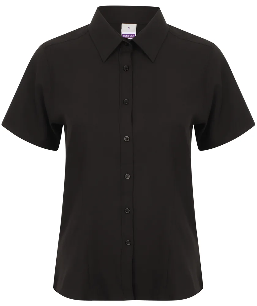 Ladies´ Wicking Short Sleeve Shirt – Image 2