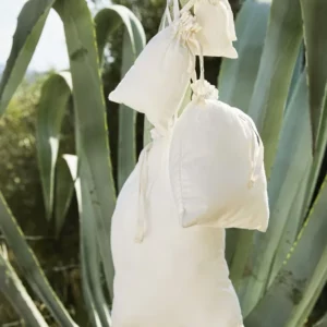 Organic Cotton Draw Cord Bag