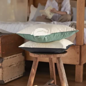 Fairtrade Cotton Piped Cushion Cover