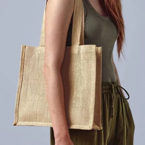 Jute Compact Shopper