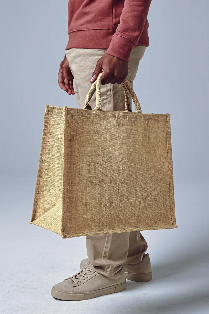 Jute Jumbo Shopper