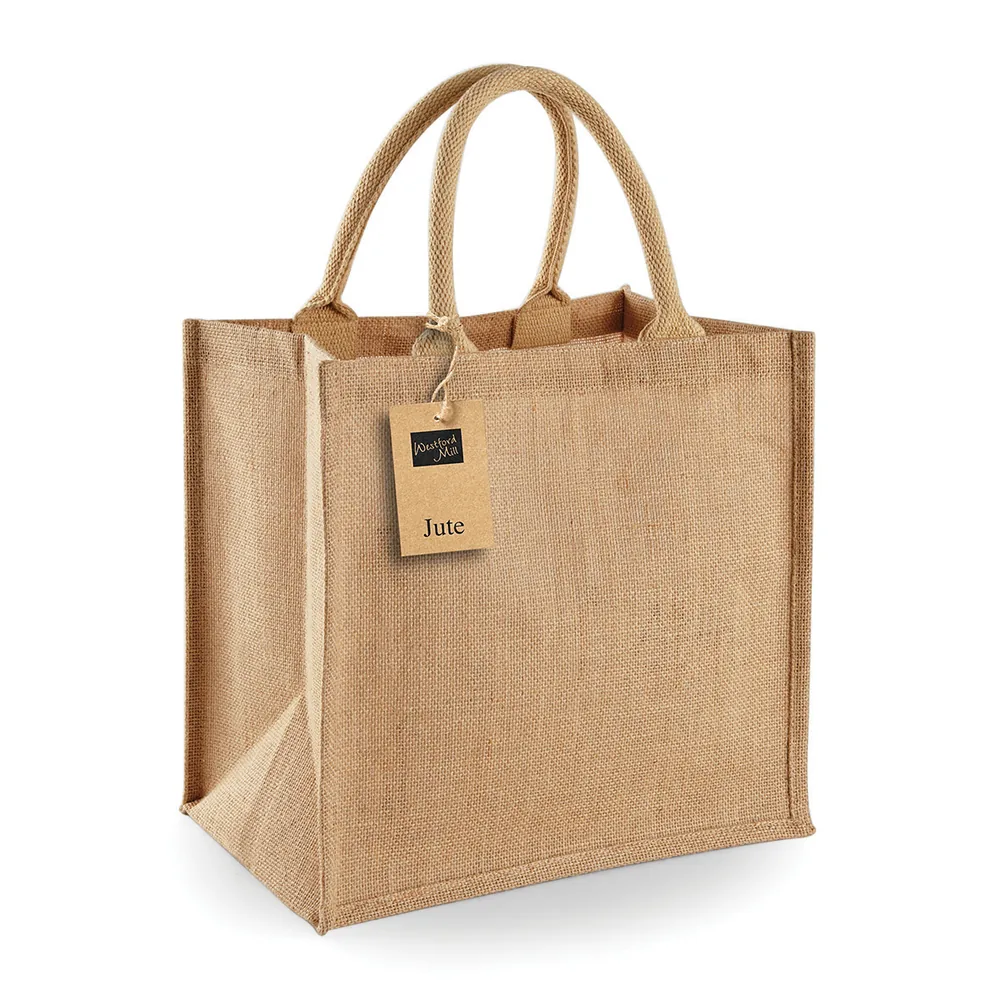 Jute Midi Shopper – Image 2