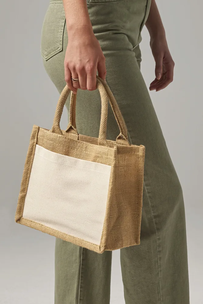 Cotton Pocket Jute Gift Bag