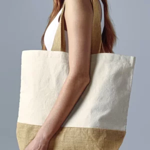 Jute Base Canvas Bag