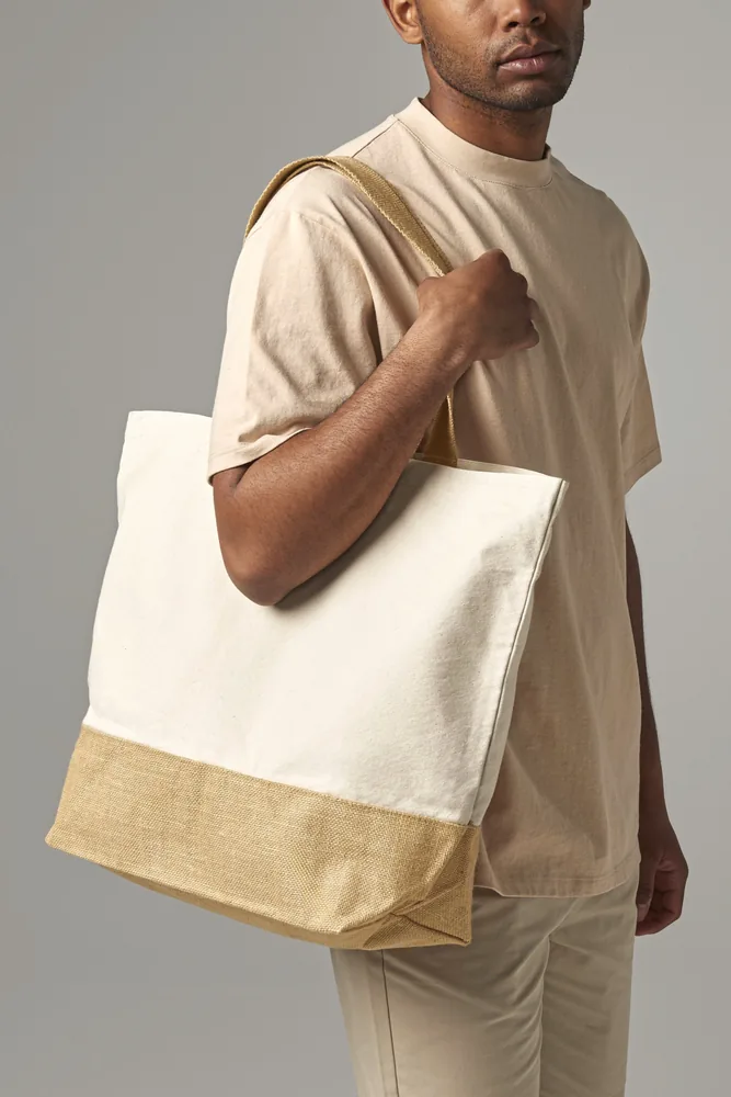 Jute Base Canvas Bag XL
