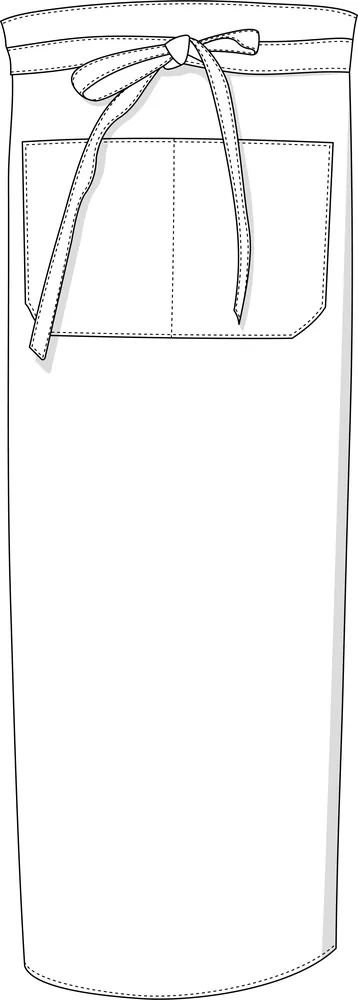 Bistro Apron XL With Front Pocket – Image 2