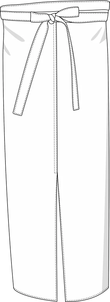 Bistro Apron With Split – Image 2