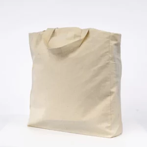 Cotton Bag Side Fold Short Handles