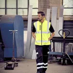 Hi-Vis Softshell Gilet