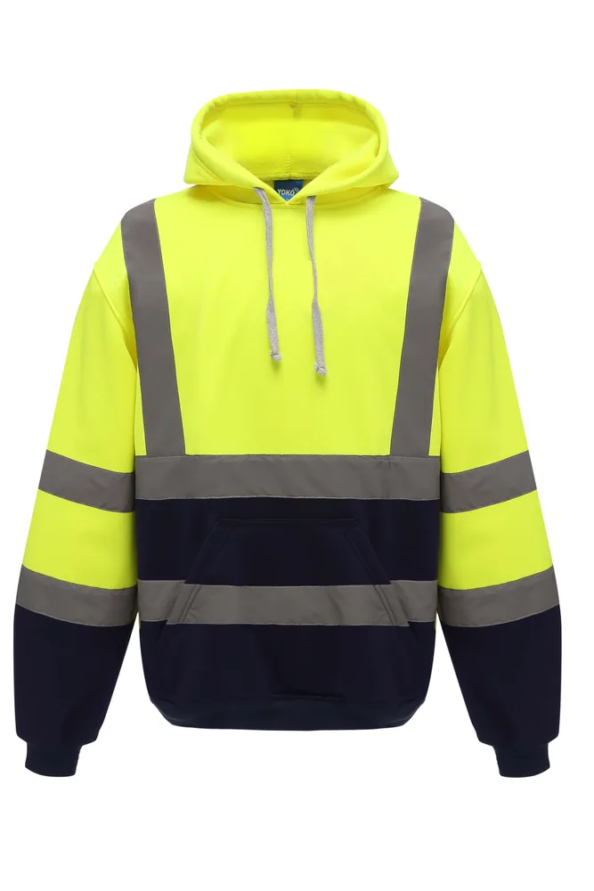 Hi-Vis Pull-Over Hoodie – Image 2