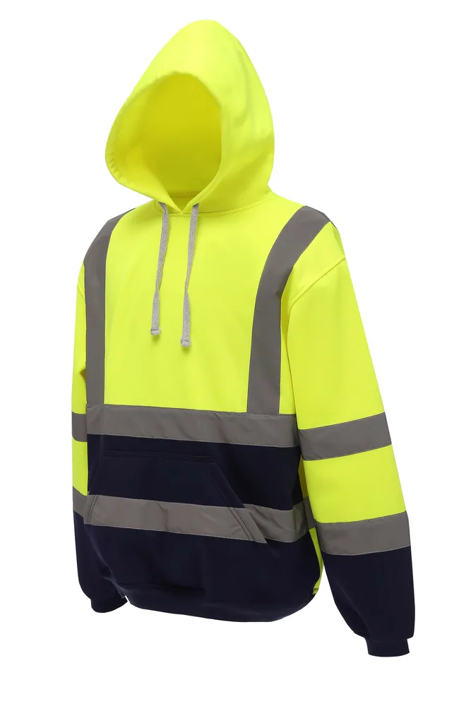 Hi-Vis Pull-Over Hoodie – Image 4