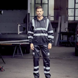 Hi-Vis Zip Hoodie