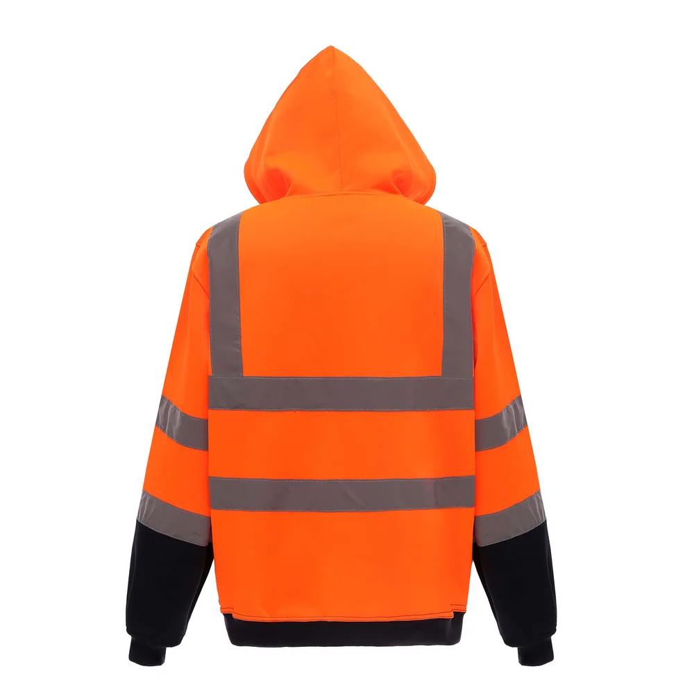 Hi-Vis Zip Hoodie – Image 3