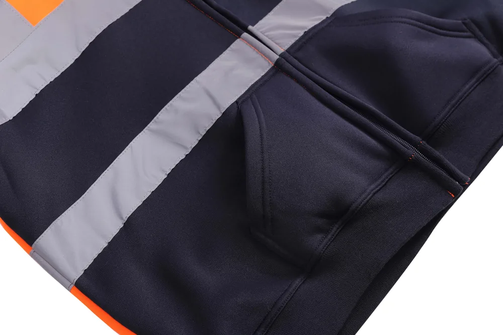 Hi-Vis Zip Hoodie – Image 5