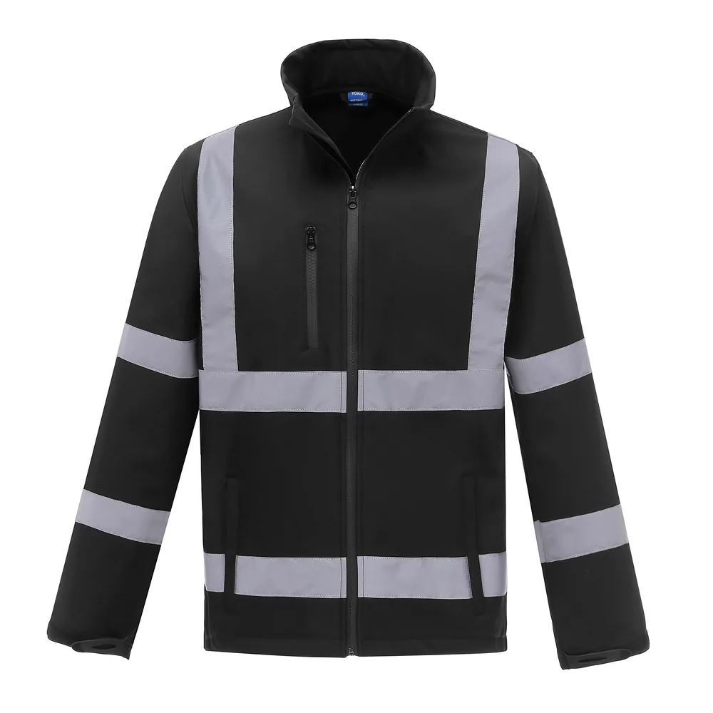 Hi-Vis 2 Bands & Braces Softshell Jacket – Image 2