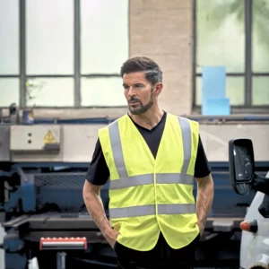 Hi-Vis Anti-Static Flame Retardant Waistcoat