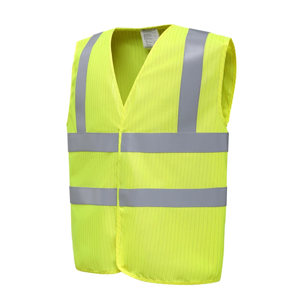 Hi-Vis Anti-Static Flame Retardant Waistcoat – Image 4