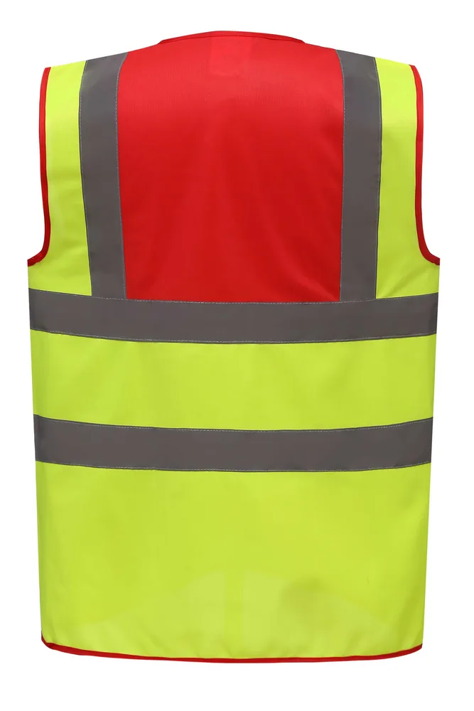 Hi-Vis 2 Bands & Braces Waistcoat – Image 3