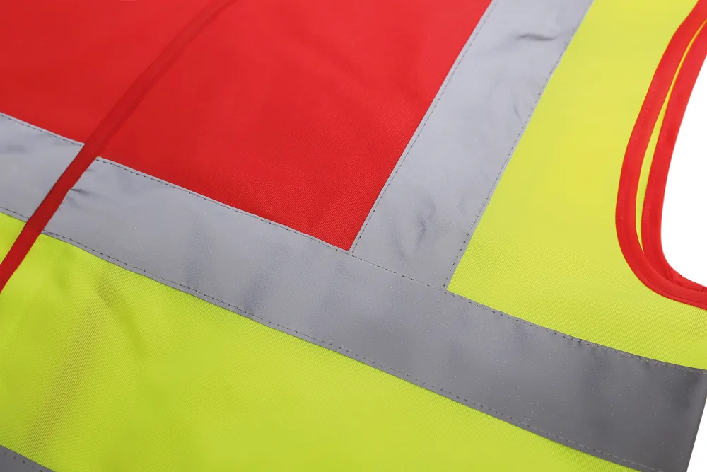 Hi-Vis 2 Bands & Braces Waistcoat – Image 6