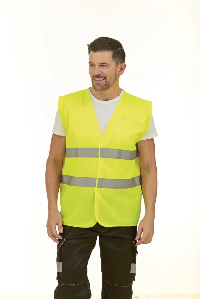 Hi-Vis 2 Bands Waistcoat