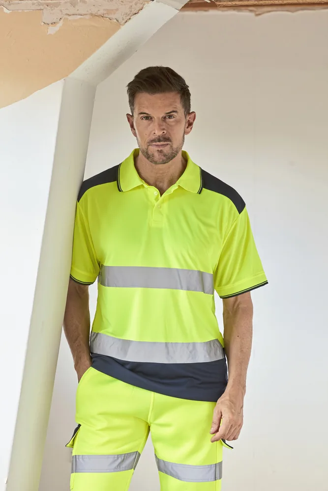 Hi-Vis Two-Tone Polo