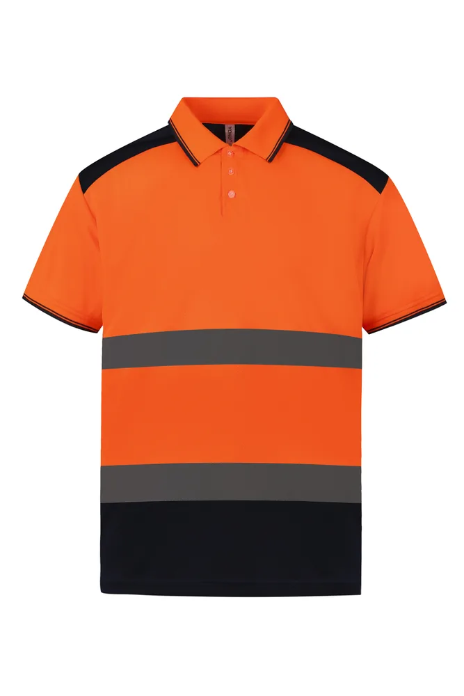 Hi-Vis Two-Tone Polo – Image 2