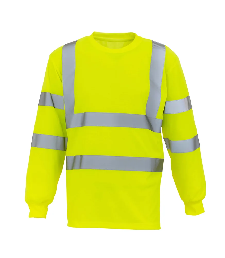 Hi-Vis Long Sleeve T-Shirt – Image 2
