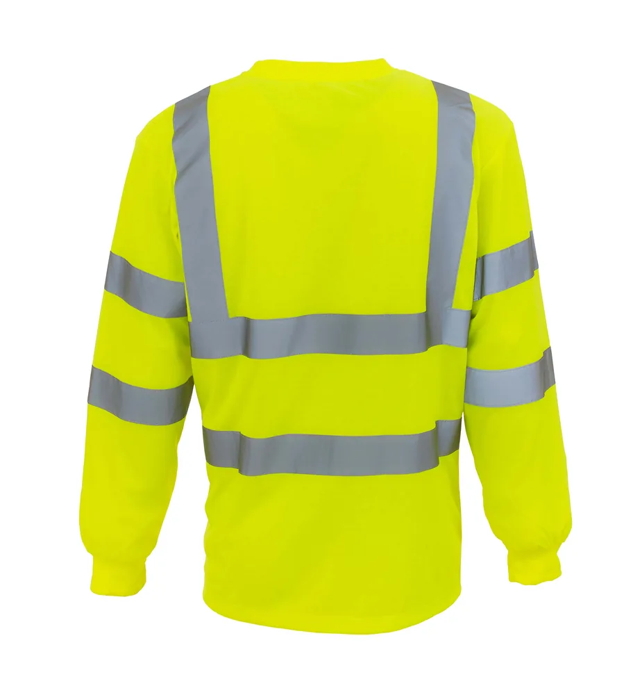 Hi-Vis Long Sleeve T-Shirt – Image 3