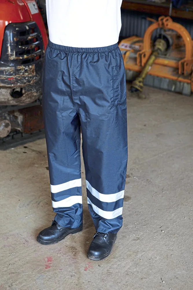 Hi-Vis Waterproof Over-Trousers